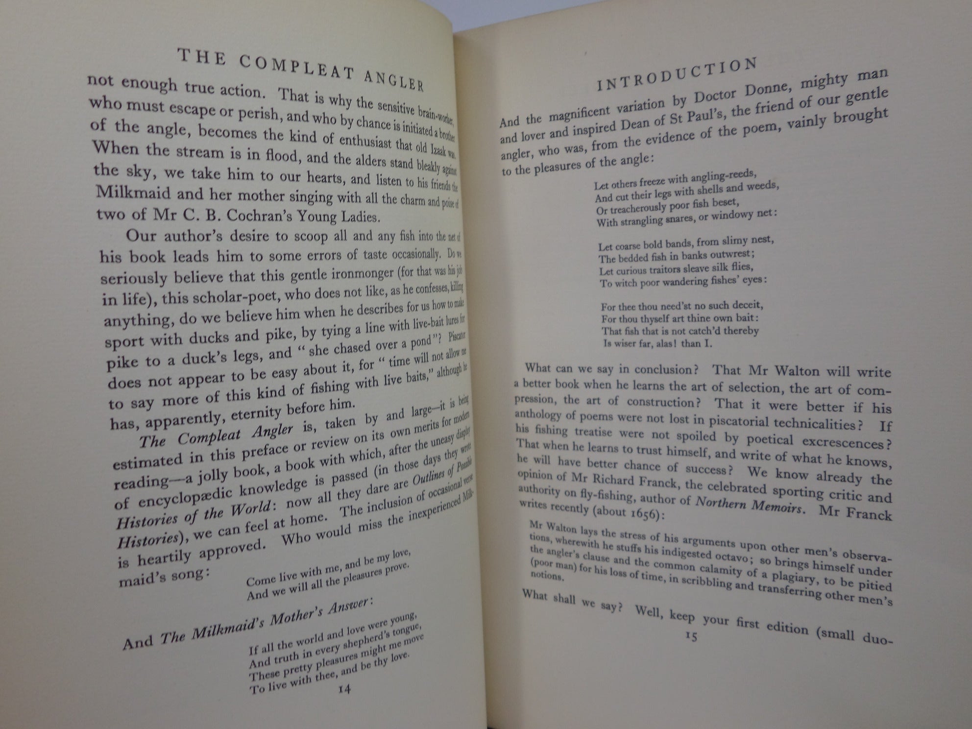 THE COMPLEAT ANGLER BY IZAAK WALTON 1931 ILLUSTRATED BY ARTHUR RACKHAM