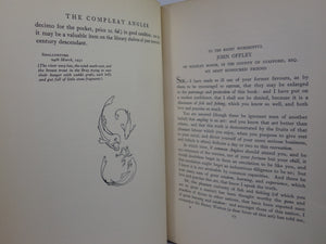 THE COMPLEAT ANGLER BY IZAAK WALTON 1931 ILLUSTRATED BY ARTHUR RACKHAM