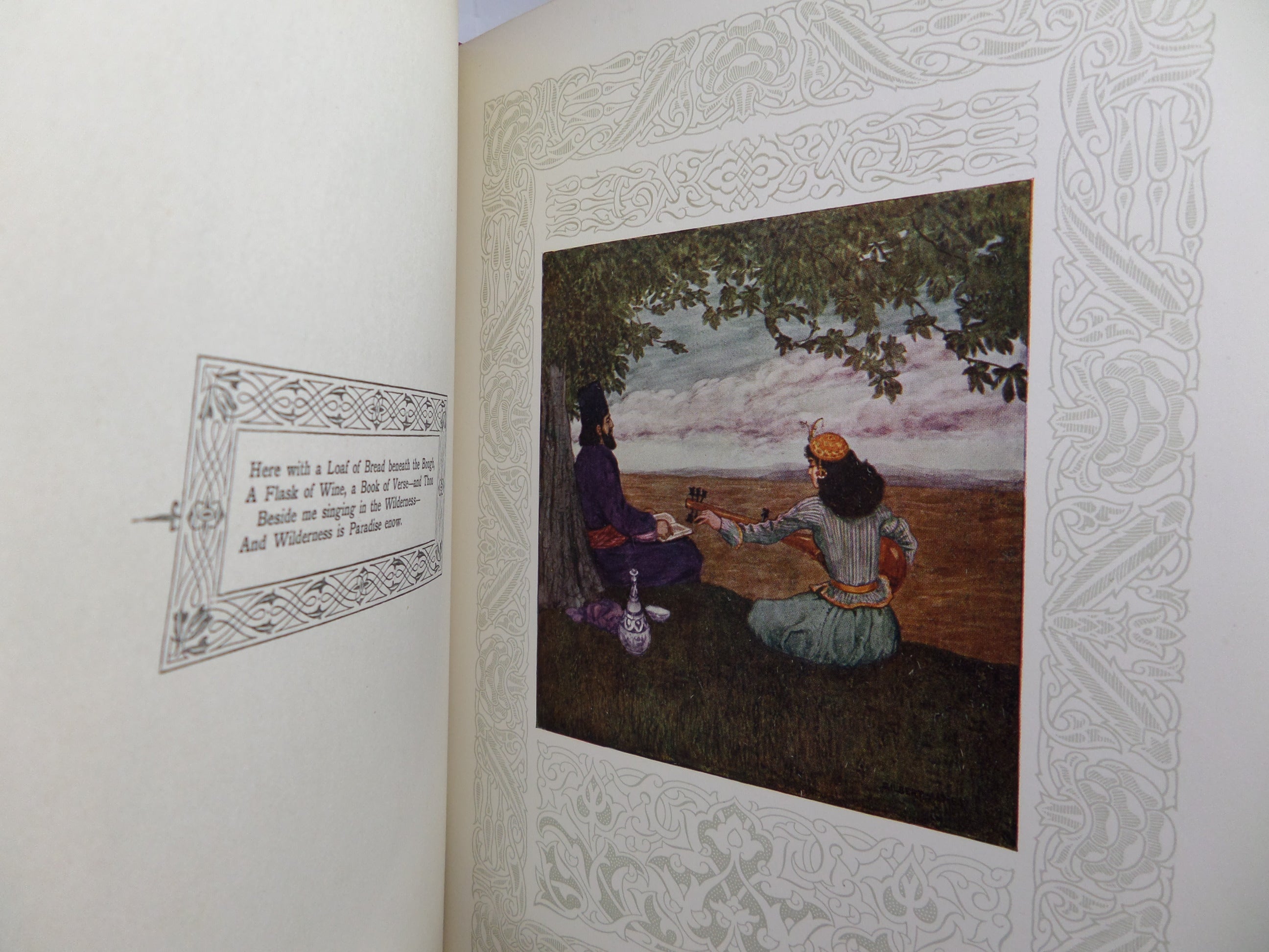 THE RUBAIYAT OF OMAR KHAYYAM 1909 FINE MOROCCO BINDING BY HENRY SOTHERAN