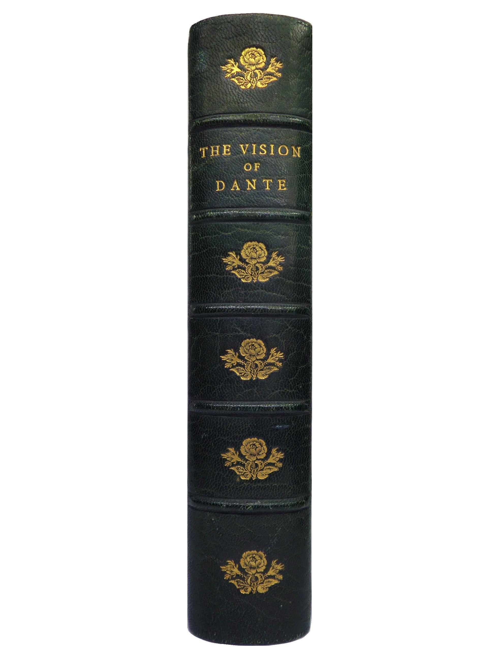 THE VISION; OR, HELL, PURGATORY, AND PARADISE BY DANTE ALIGHIERI, FINE BINDING