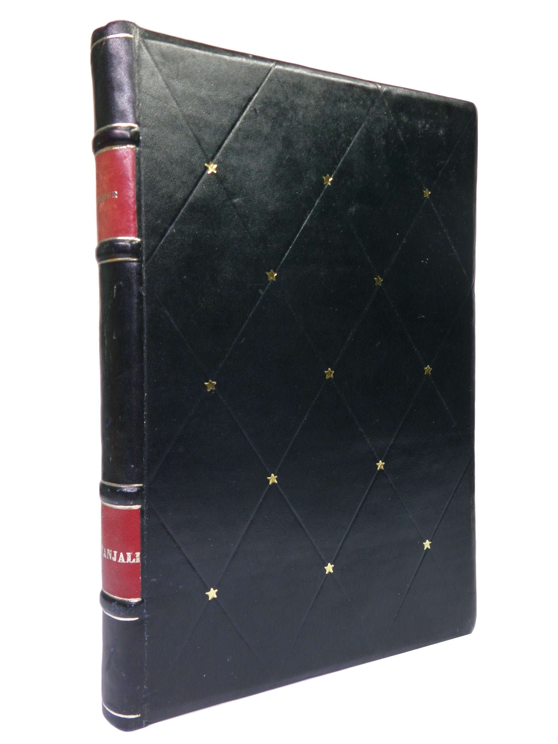 GITANJALI (SONG OFFERINGS) BY RABINDRANATH TAGORE 1914 LEATHER BOUND