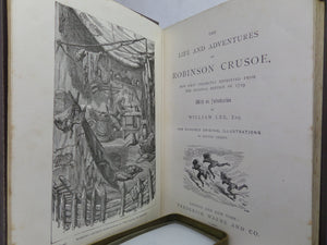 ROBINSON CRUSOE BY DANIEL DEFOE CA.1880 ILLUSTRATIONS BY ERNEST GRISET