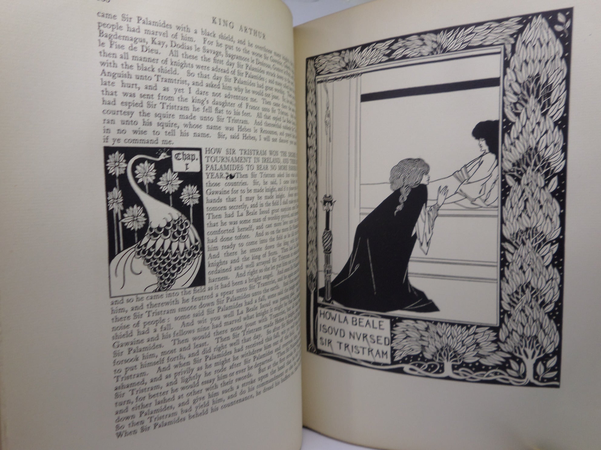 LA MORT D'ARTHUR BY SIR THOMAS MALORY 1927 AUBREY BEARDSLEY THIRD EDITION