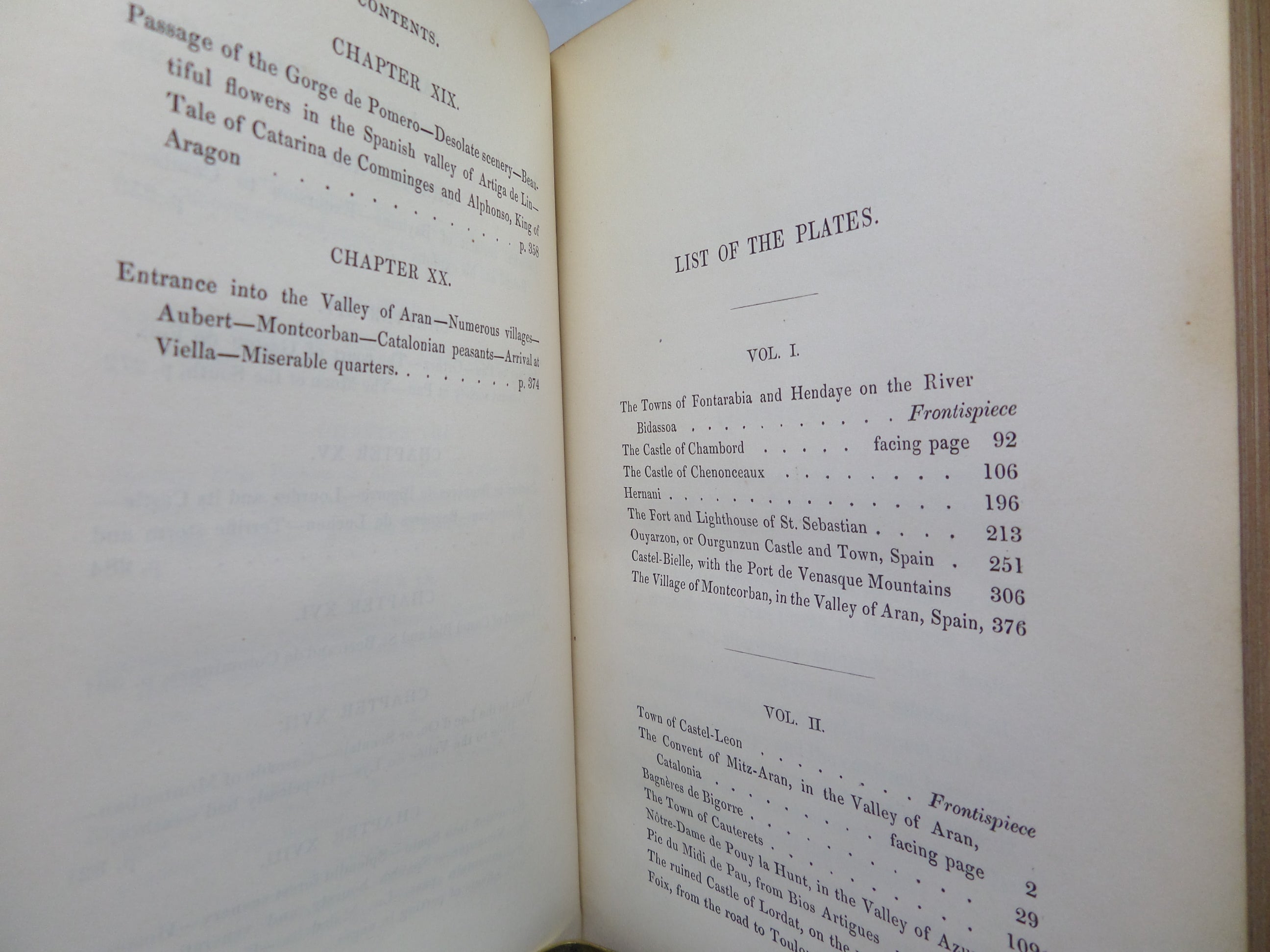 THE PYRENEES WITH EXCURSIONS INTO SPAIN BY LADY GEORGIANA CHATTERTON 1843