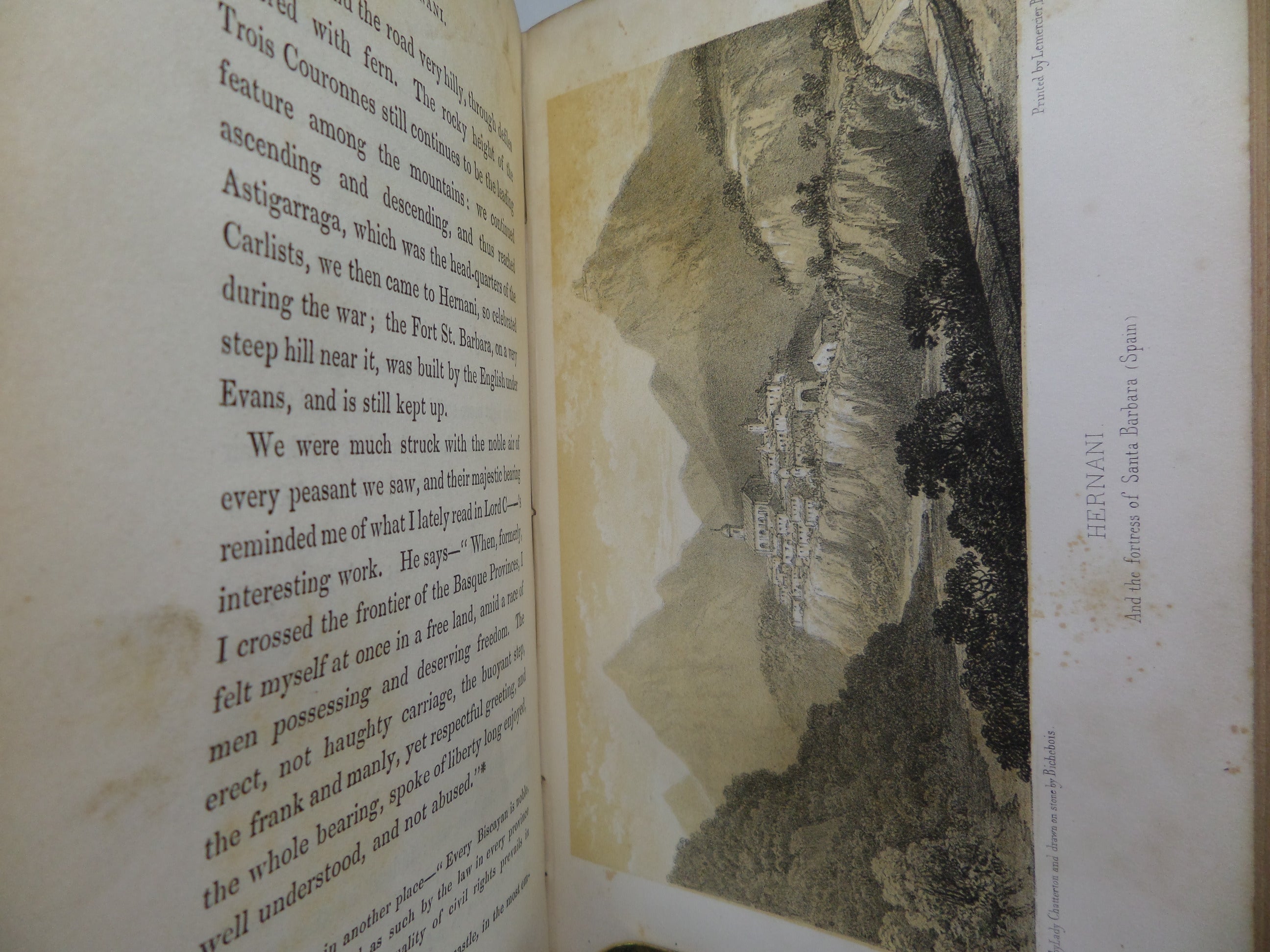 THE PYRENEES WITH EXCURSIONS INTO SPAIN BY LADY GEORGIANA CHATTERTON 1843