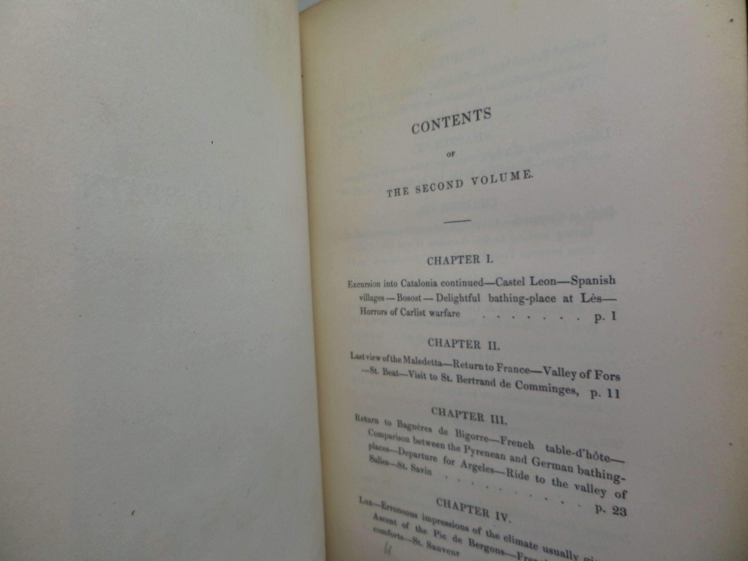 THE PYRENEES WITH EXCURSIONS INTO SPAIN BY LADY GEORGIANA CHATTERTON 1843