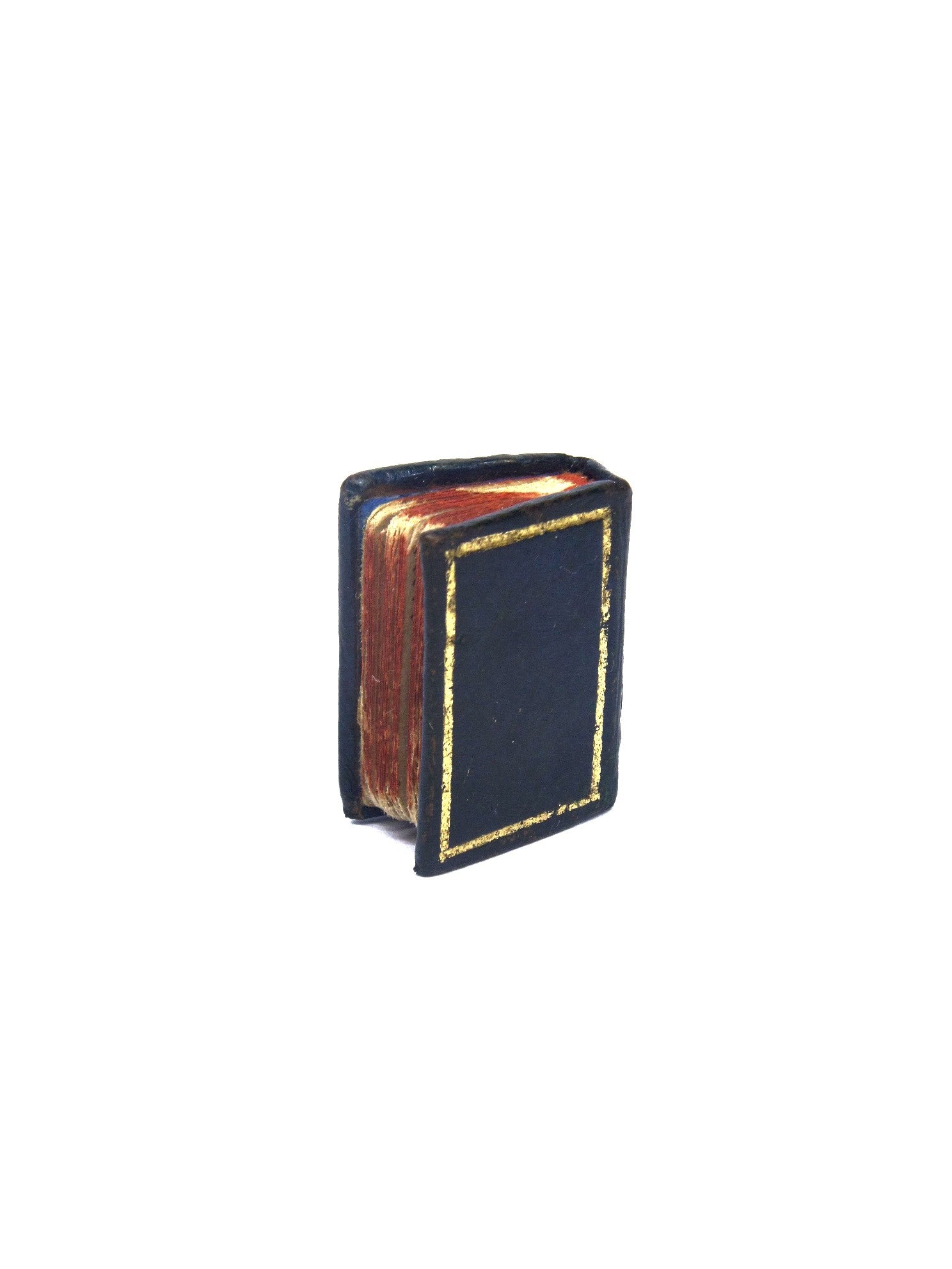 MINIATURE BOOK - THE ENGLISH BIJOU ALMANAC FOR 1837 - FINE LEATHER BINDING