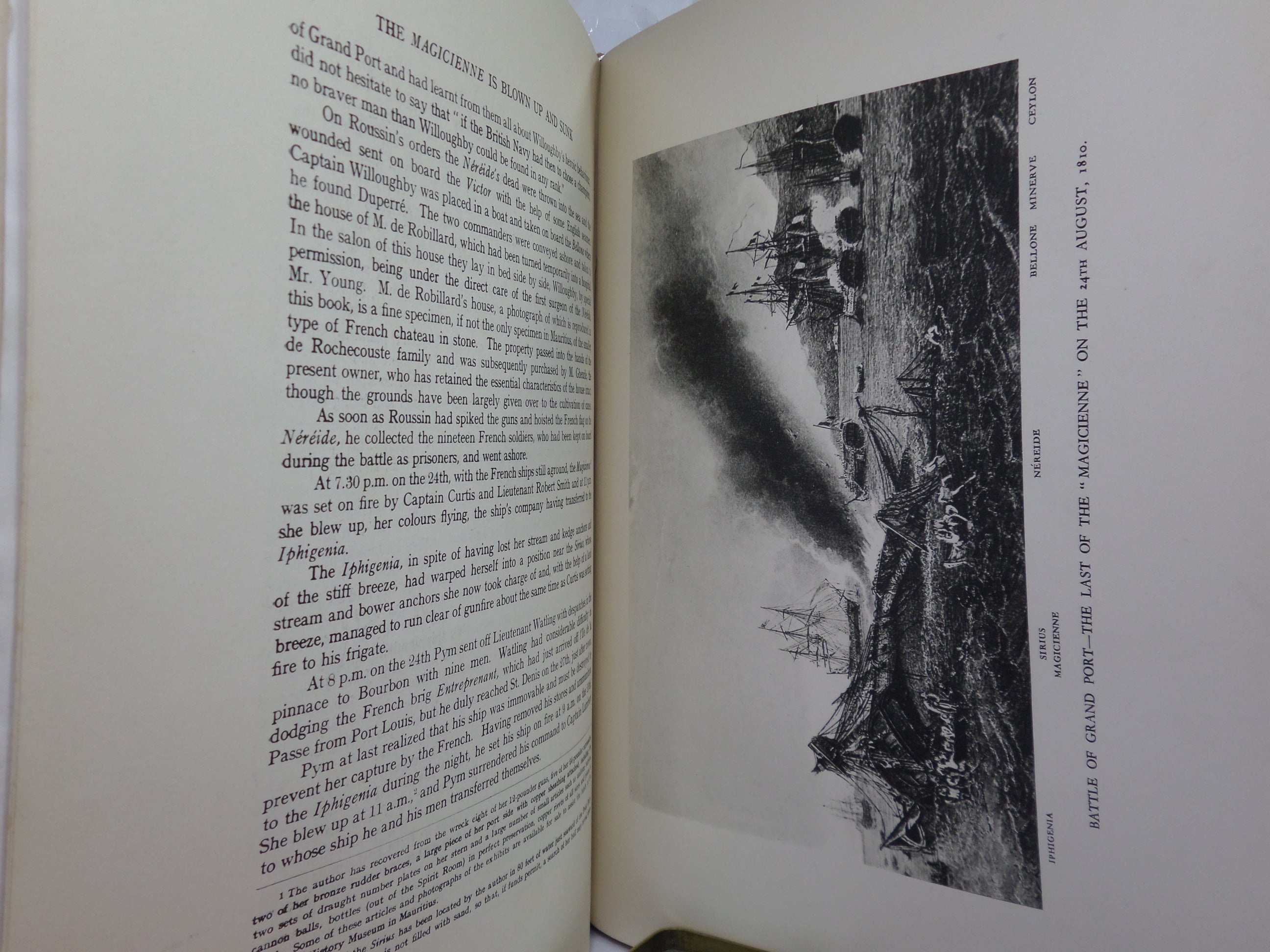 SEA FIGHTS AND CORSAIRS OF THE INDIAN OCEAN; NAVAL HISTORY OF MAURITIUS BY H.C.M. AUSTEN 1934 FIRST LIMITED 'MAURITIUS EDITION'