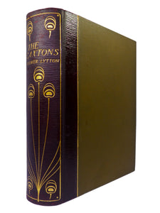 THE CAXTONS BY EDWARD BULWER LORD LYTTON 1900 DELUXE BINDING TALWIN MORRIS