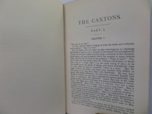 THE CAXTONS BY EDWARD BULWER LORD LYTTON 1900 DELUXE BINDING TALWIN MORRIS