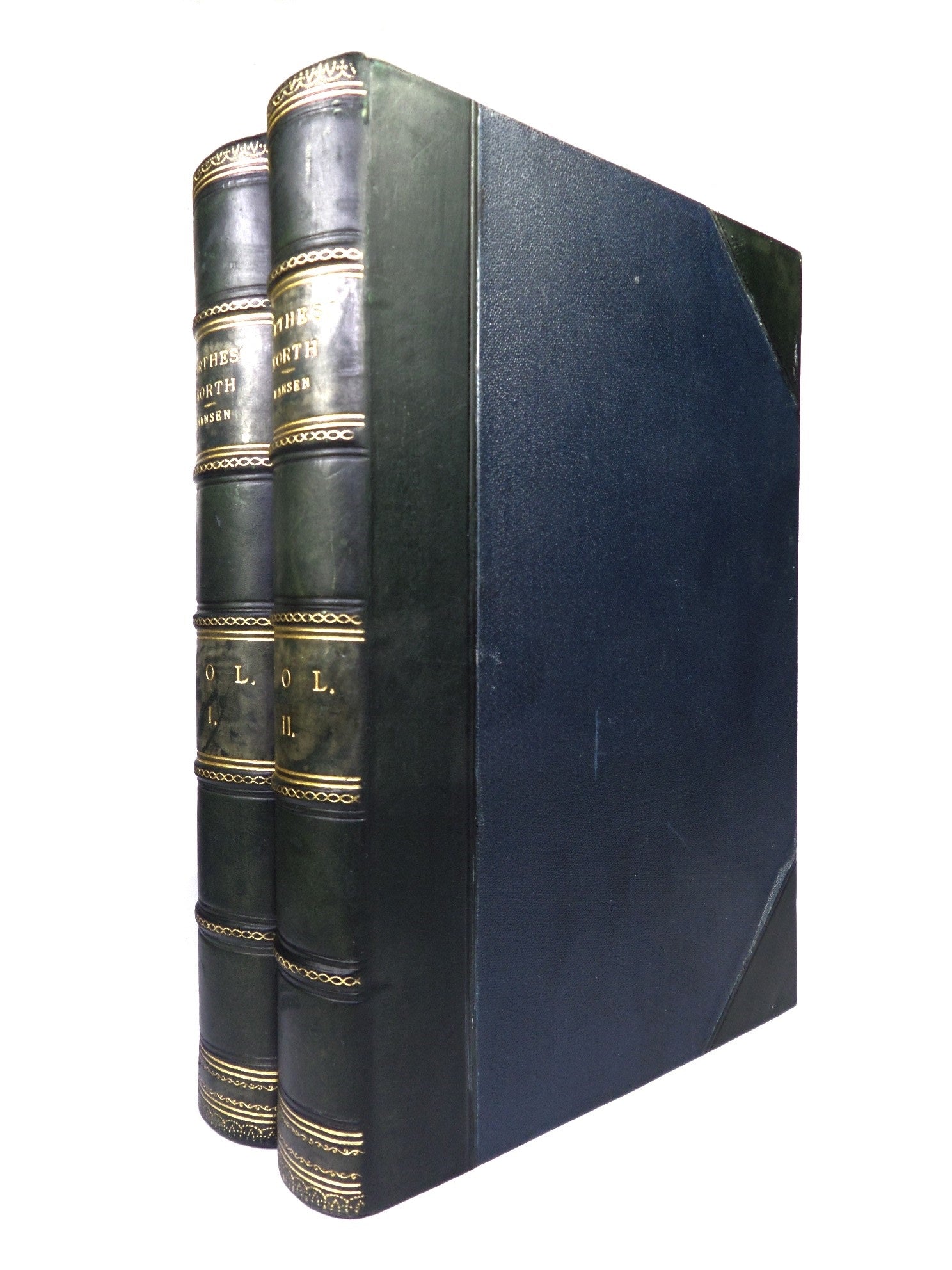 FARTHEST NORTH BY FRIDTJOF NANSEN 1898 LEATHER BOUND