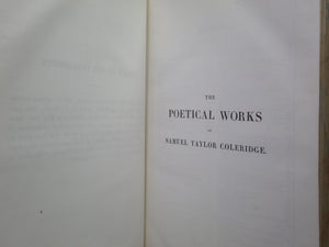 THE POETICAL WORKS OF COLERIDGE, SHELLEY AND KEATS 1829 GALIGNANI FIRST EDITION