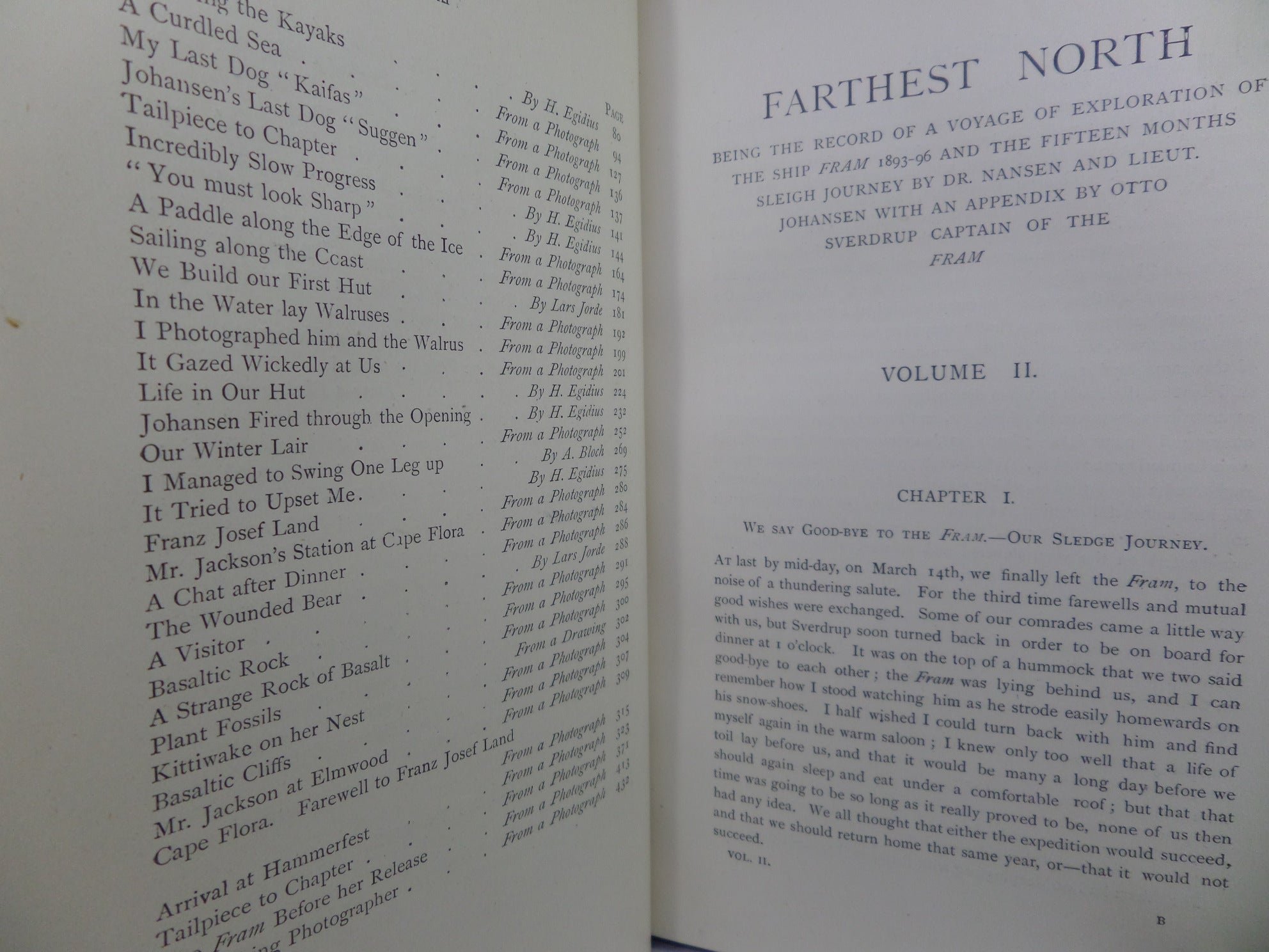 FARTHEST NORTH BY FRIDTJOF NANSEN 1898 LEATHER BOUND