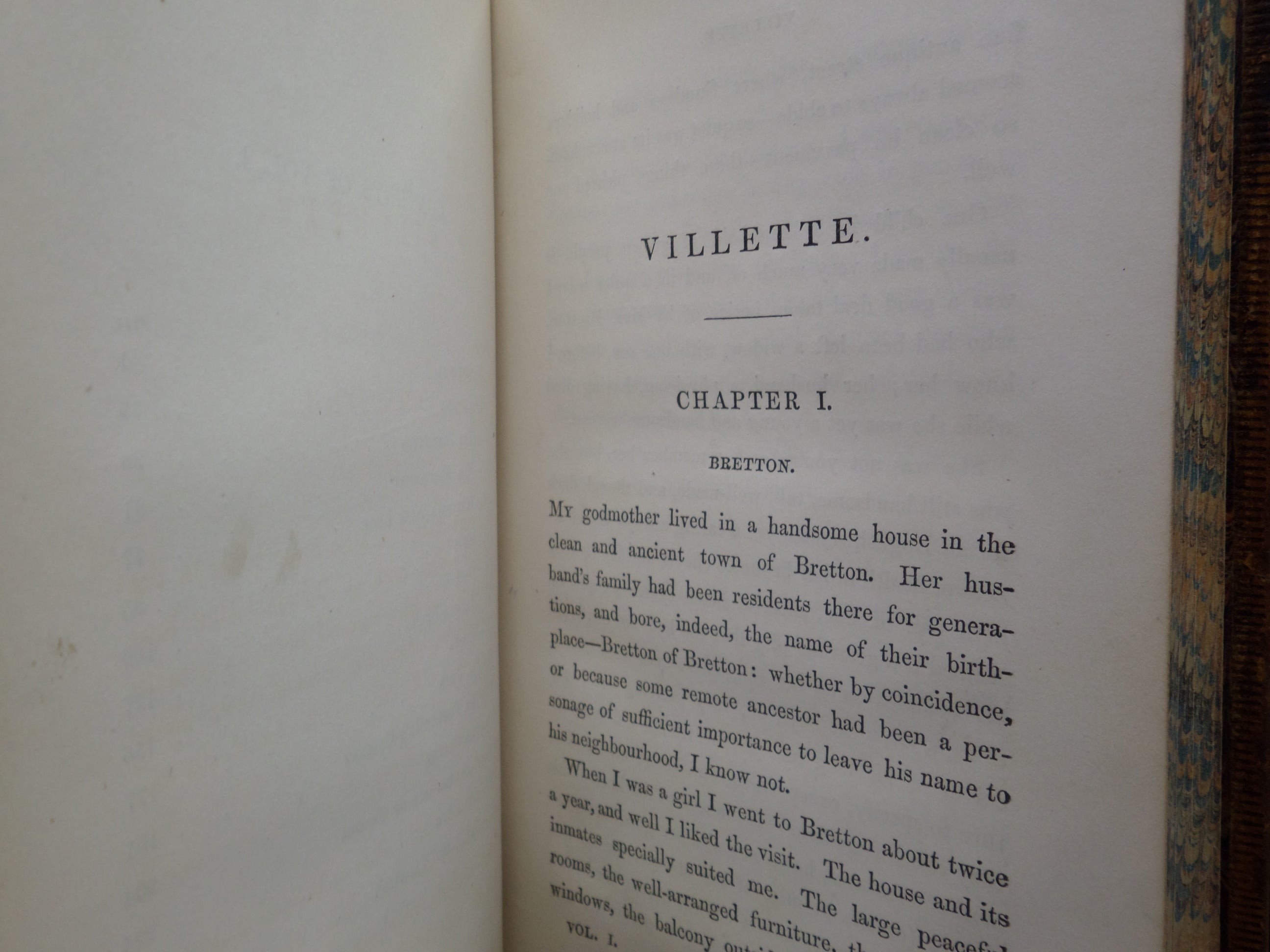 VILLETTE BY CHARLOTTE BRONTE 1853 UK FIRST EDITION SET