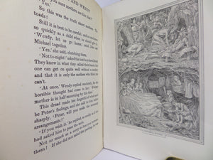 PETER AND WENDY BY J. M. BARRIE 1911 THIRD EDITION ILLUSTRATED BY F.D. BEDFORD
