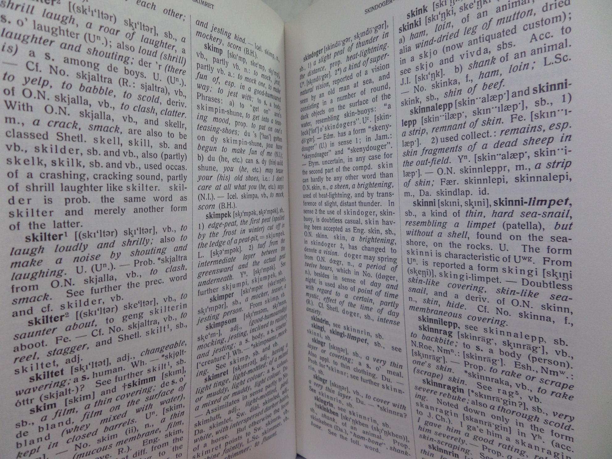 AN ETYMOLOGICAL DICTIONARY OF THE NORN LANGUAGE IN SHETLAND 1985 JAKOB JAKOBSEN