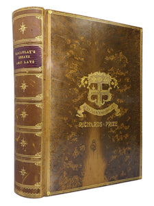 LORD MACAULAY'S ESSAYS AND LAYS OF ANCIENT ROME 1914 FINE TREE CALF BINDING