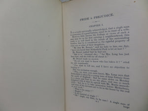 PRIDE AND PREJUDICE BY JANE AUSTEN 1926