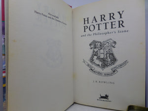 HARRY POTTER AND THE PHILOSOPHER'S STONE 1997 J.K. ROWLING 5TH PRINT BLOOMSBURY PUBLISHING