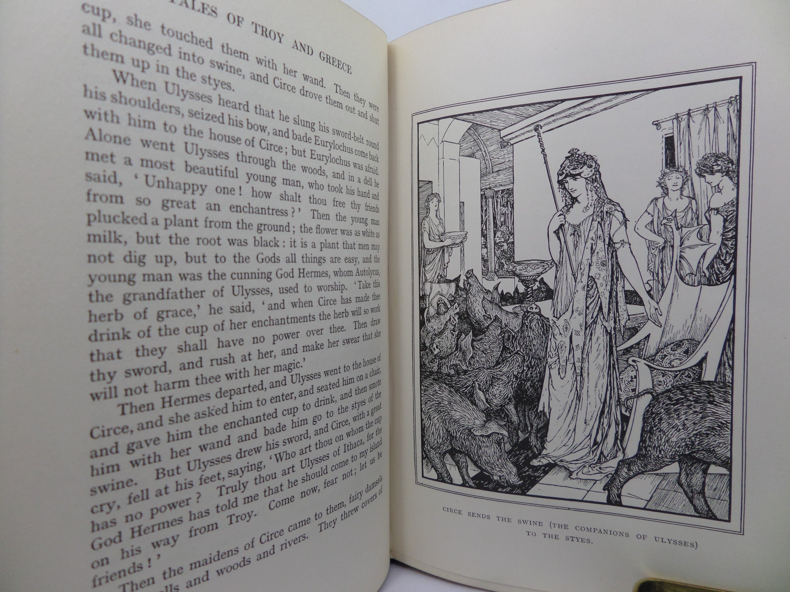 TALES OF TROY AND GREECE BY ANDREW LANG 1907 FIRST EDITION