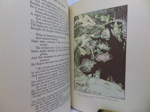 THE INGOLDSBY LEGENDS 1930 ILLUSTRATED BY ARTHUR RACKHAM, FINE LEATHER BINDING