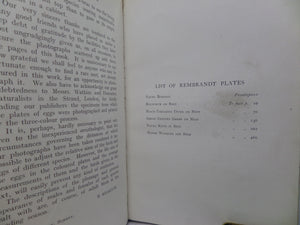 BRITISH BIRDS NESTS BY RICHARD KEARTON 1908 LEATHER BINDING