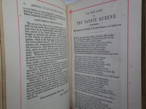 THE FAERIE QUEENE BY EDMUND SPENSER CA.1850 FINE BINDING