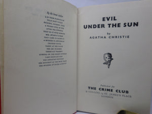 EVIL UNDER THE SUN BY AGATHA CHRISTIE 1958