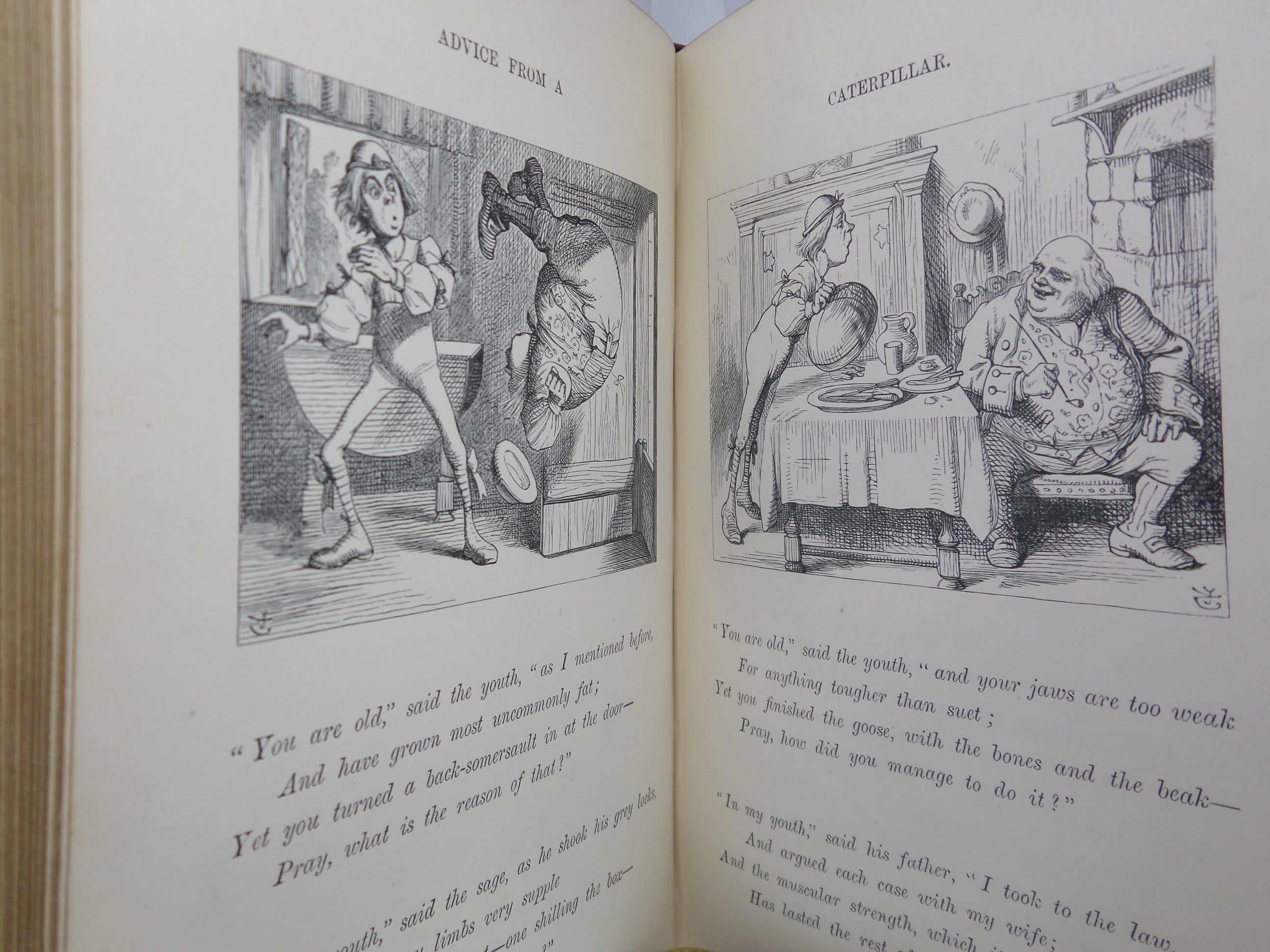 ALICE'S ADVENTURES IN WONDERLAND BY LEWIS CARROLL 1878 EARLY EDITION