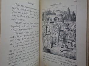 ALICE'S ADVENTURES IN WONDERLAND BY LEWIS CARROLL 1878 EARLY EDITION