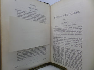 INSECTIVOROUS PLANTS BY CHARLES DARWIN 1875 SECOND THOUSAND