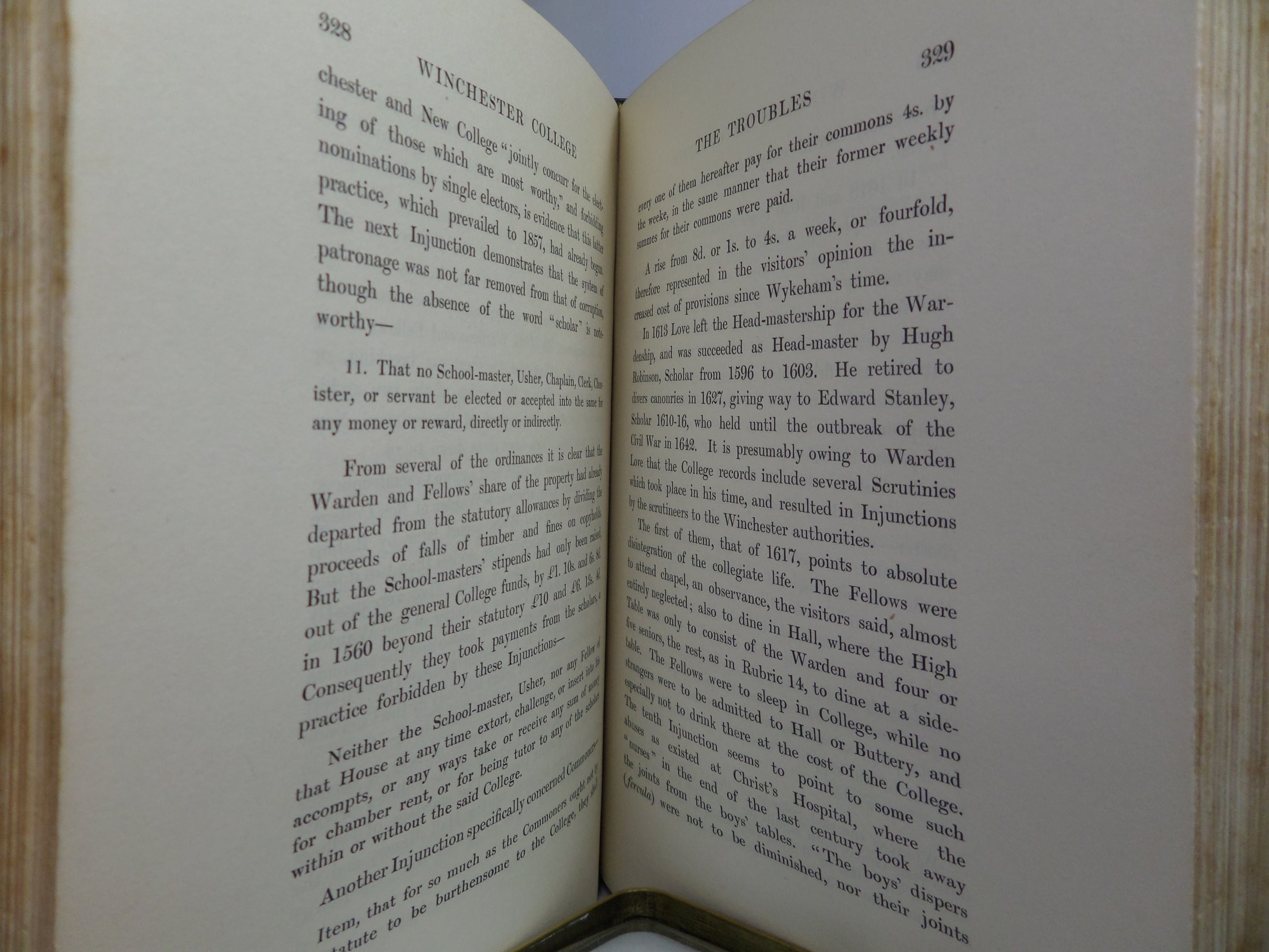 THE HISTORY OF WINCHESTER COLLEGE BY ARTHUR F. LEACH 1899 MACLEHOSE FINE BINDING