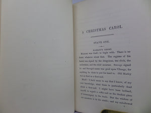 A CHRISTMAS CAROL BY CHARLES DICKENS 1886 JOHN LEECH ILLUSTRATIONS