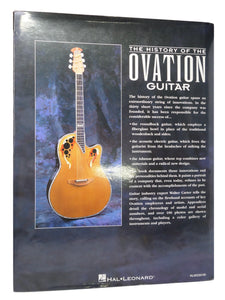 THE HISTORY OF THE OVATION GUITAR BY WALTER CARTER 1996 FIRST EDITION HARDCOVER