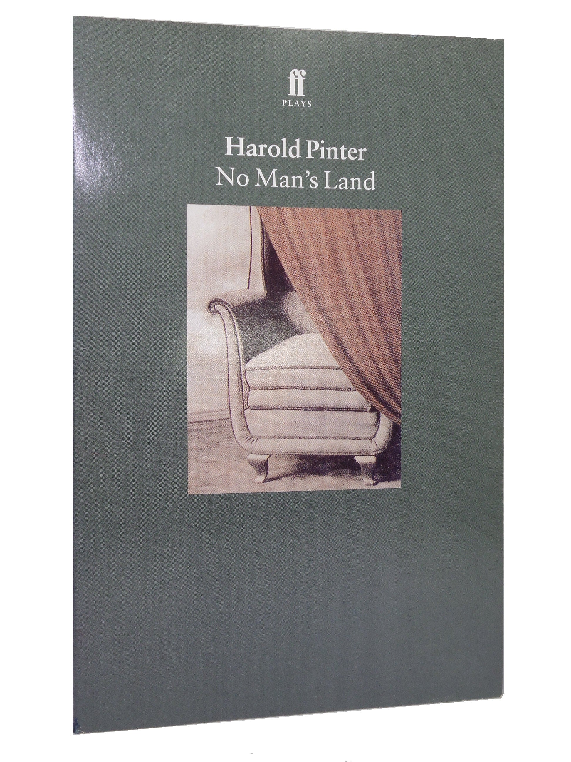 NO MAN'S LAND BY HAROLD PINTER 1991 SIGNED SOFTCOVER EDITION