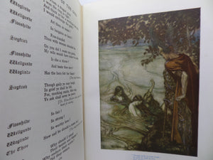 THE RING OF THE NIBLUNG: A TRILOGY BY RICHARD WAGNER 1939 ARTHUR RACKHAM 1ST ED.