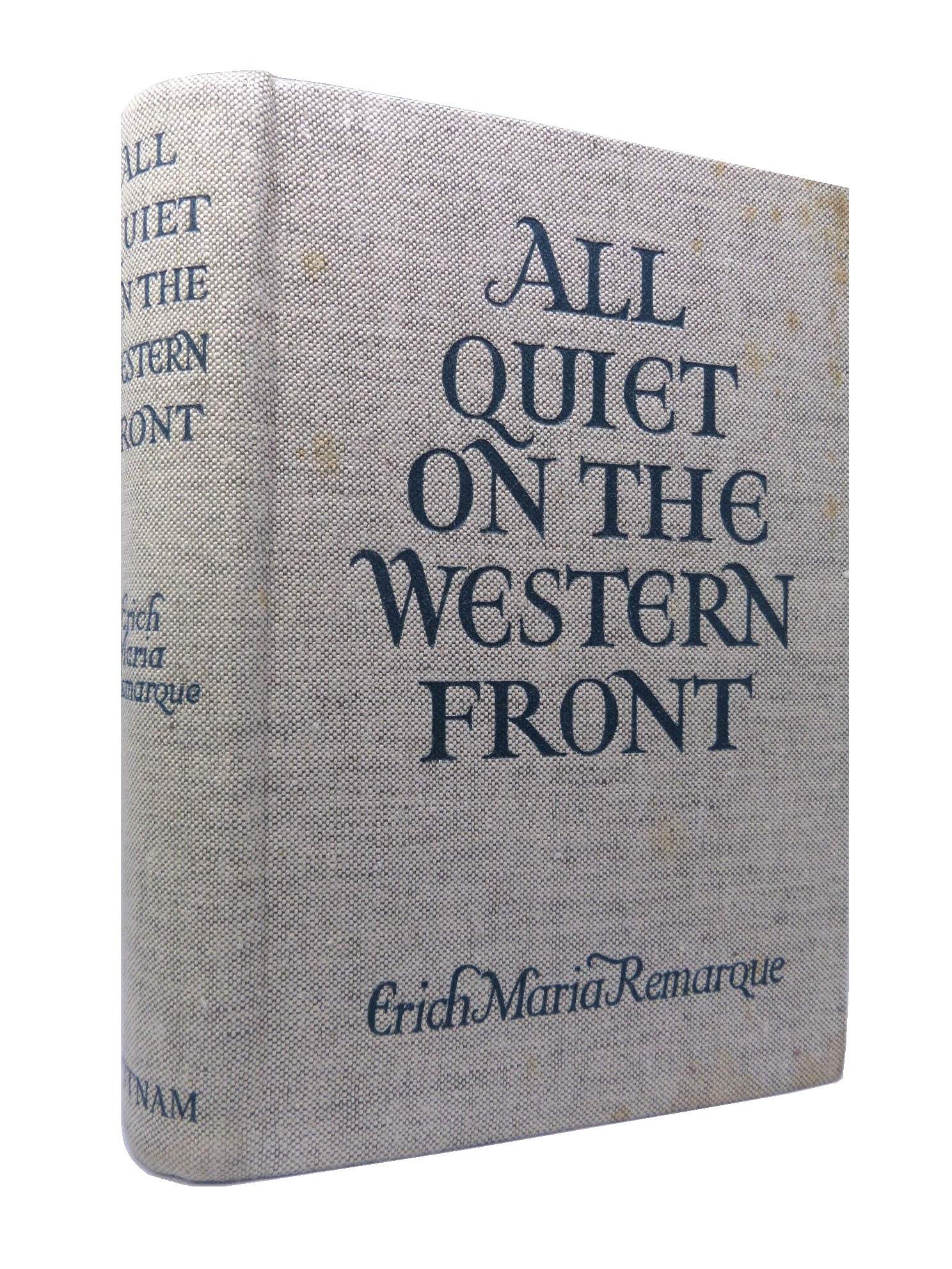 ALL QUIET ON THE WESTERN FRONT 1929 ERICH MARIA REMARQUE HARDCOVER WITH DUST JACKET