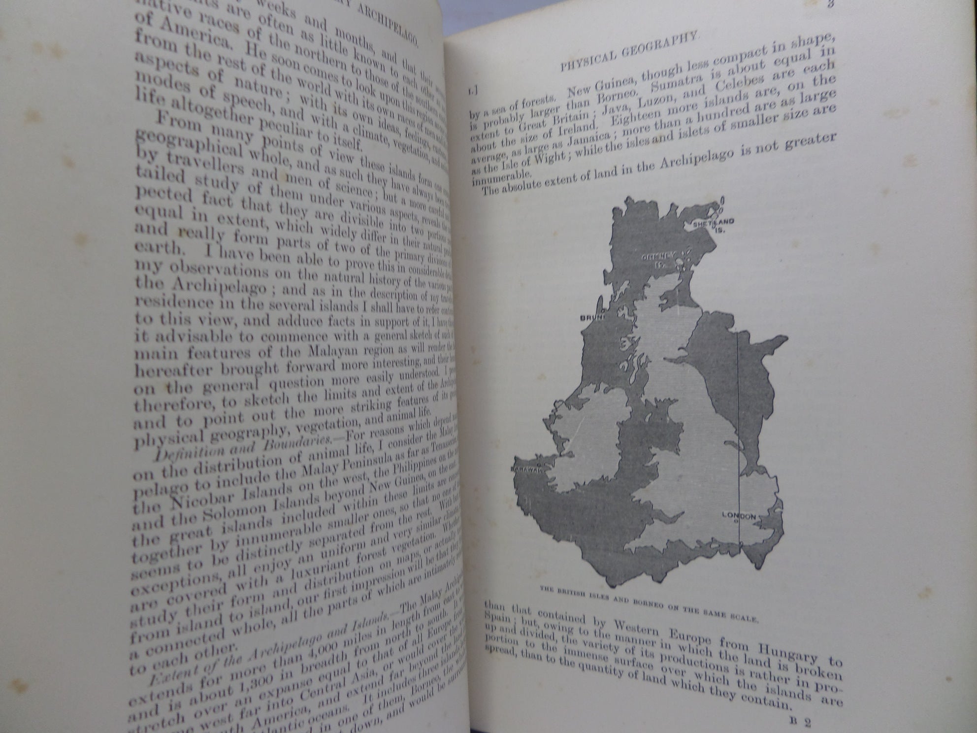 THE MALAY ARCHIPELAGO BY ALFRED RUSSEL WALLACE 1898 NEW EDITION