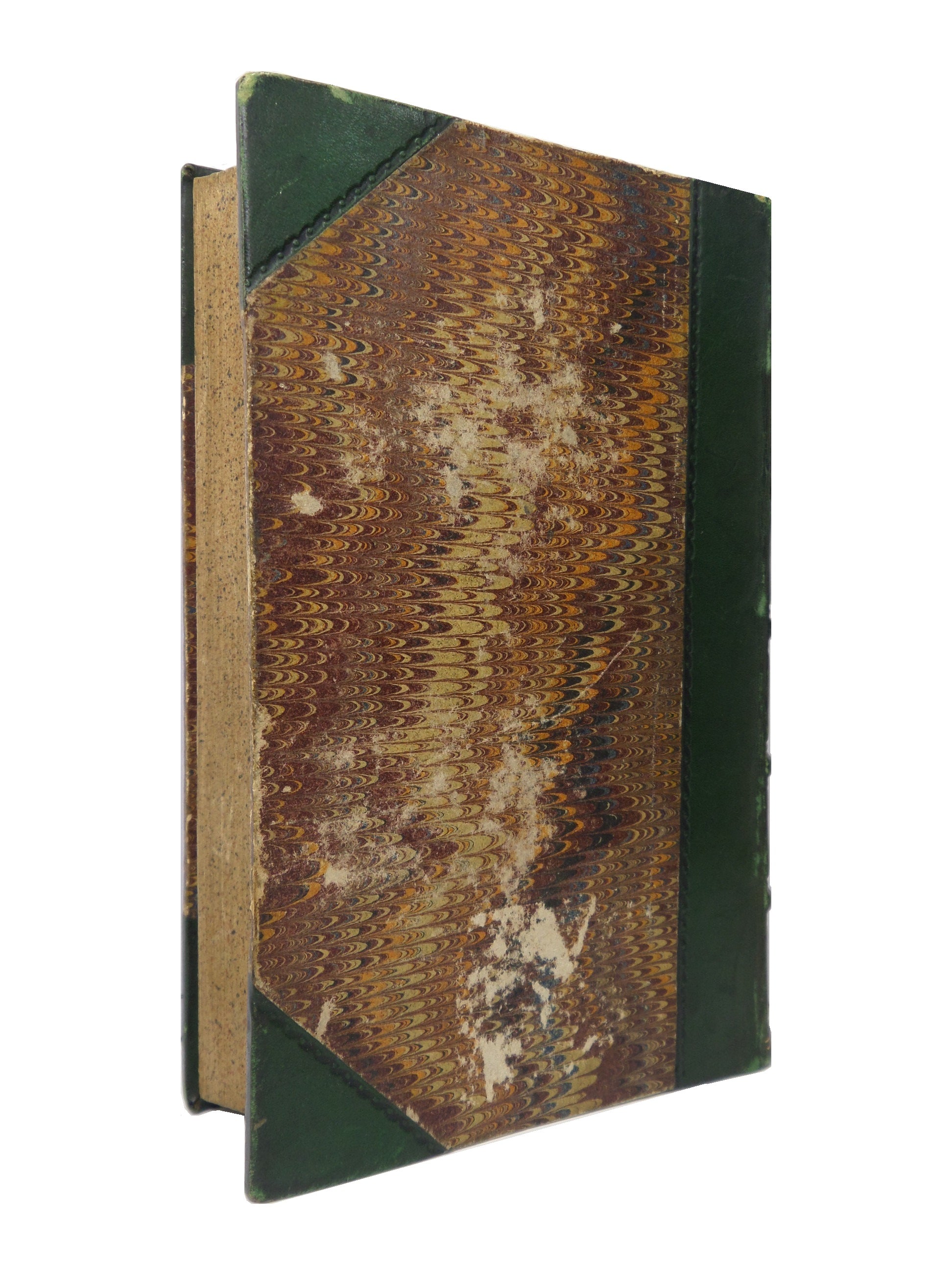 THE POETICAL WORKS OF JOHN MILTON CA.1840 LEATHER-BOUND