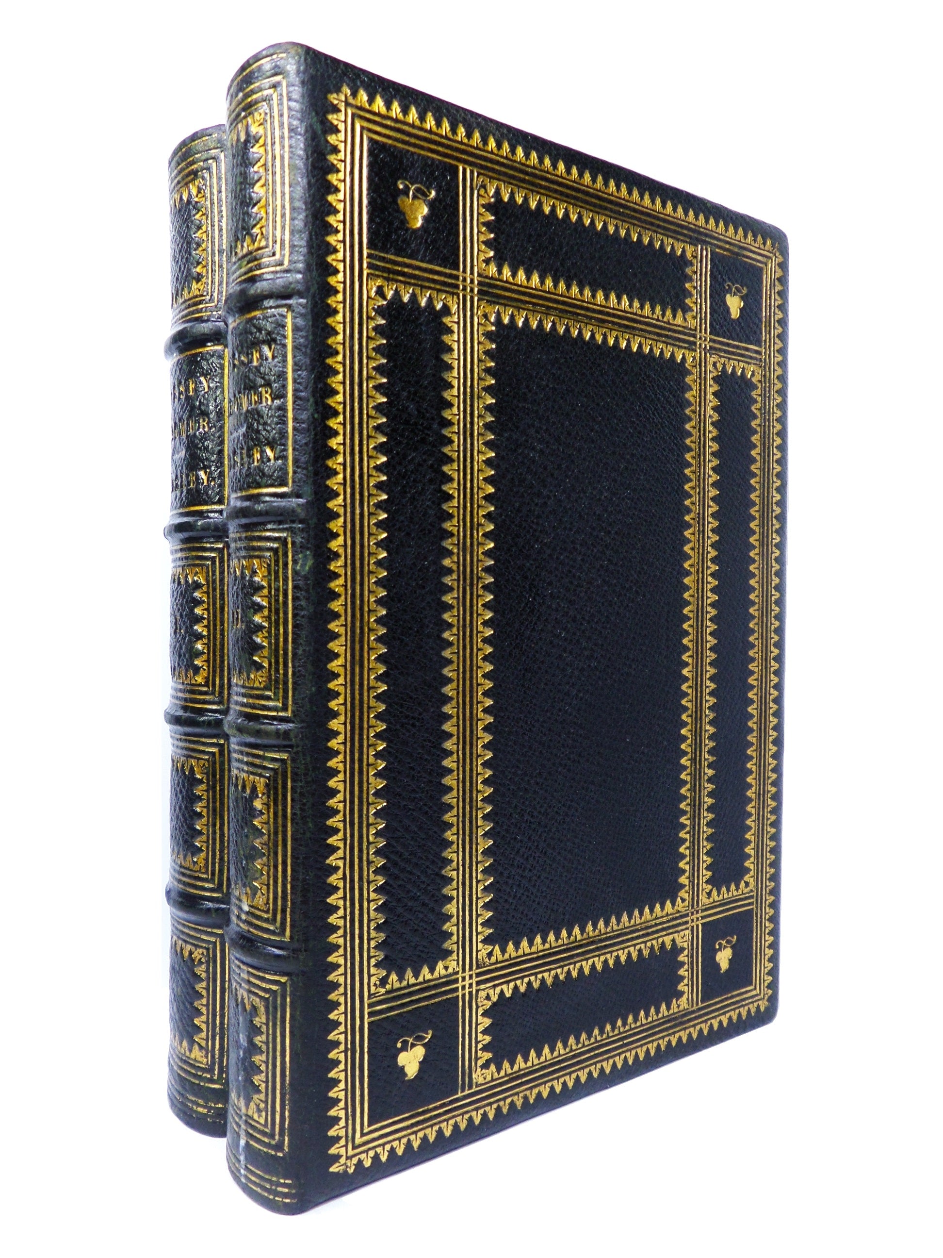 THE ODYSSEY OF HOMER 1861 FINE LEATHER BINDINGS