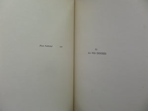 THE WORLD CRISIS 1916-1918 WINSTON CHURCHILL 1927 FIRST EDITION IN TWO VOLUMES, FINE BINDINGS