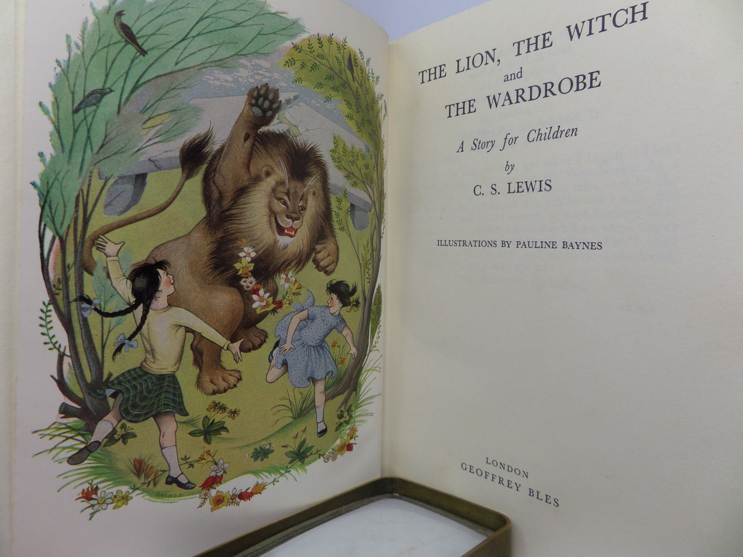 THE LION, THE WITCH AND THE WARDROBE BY C. S. LEWIS 1966