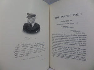 THE SOUTH POLE BY ROALD AMUNDSEN 1912 FIRST ENGLISH EDITION IN TWO VOLUMES