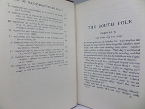 THE SOUTH POLE BY ROALD AMUNDSEN 1912 FIRST ENGLISH EDITION IN TWO VOLUMES
