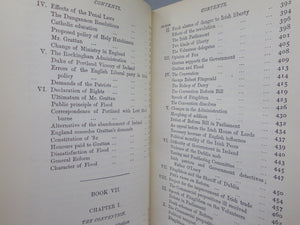 THE ENGLISH IN IRELAND IN THE 18TH CENTURY BY JAMES FROUDE 1887 LEATHER BOUND