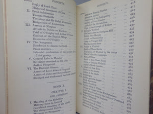 THE ENGLISH IN IRELAND IN THE 18TH CENTURY BY JAMES FROUDE 1887 LEATHER BOUND