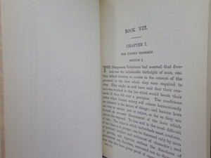 THE ENGLISH IN IRELAND IN THE 18TH CENTURY BY JAMES FROUDE 1887 LEATHER BOUND