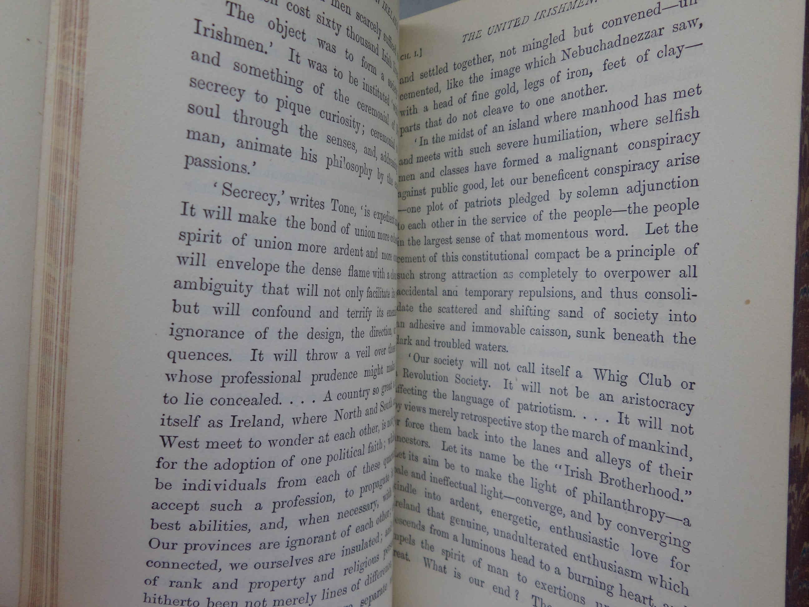 THE ENGLISH IN IRELAND IN THE 18TH CENTURY BY JAMES FROUDE 1887 LEATHER BOUND