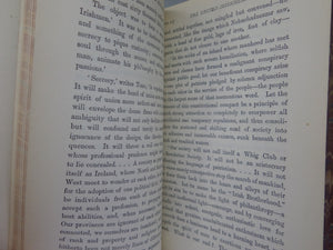 THE ENGLISH IN IRELAND IN THE 18TH CENTURY BY JAMES FROUDE 1887 LEATHER BOUND