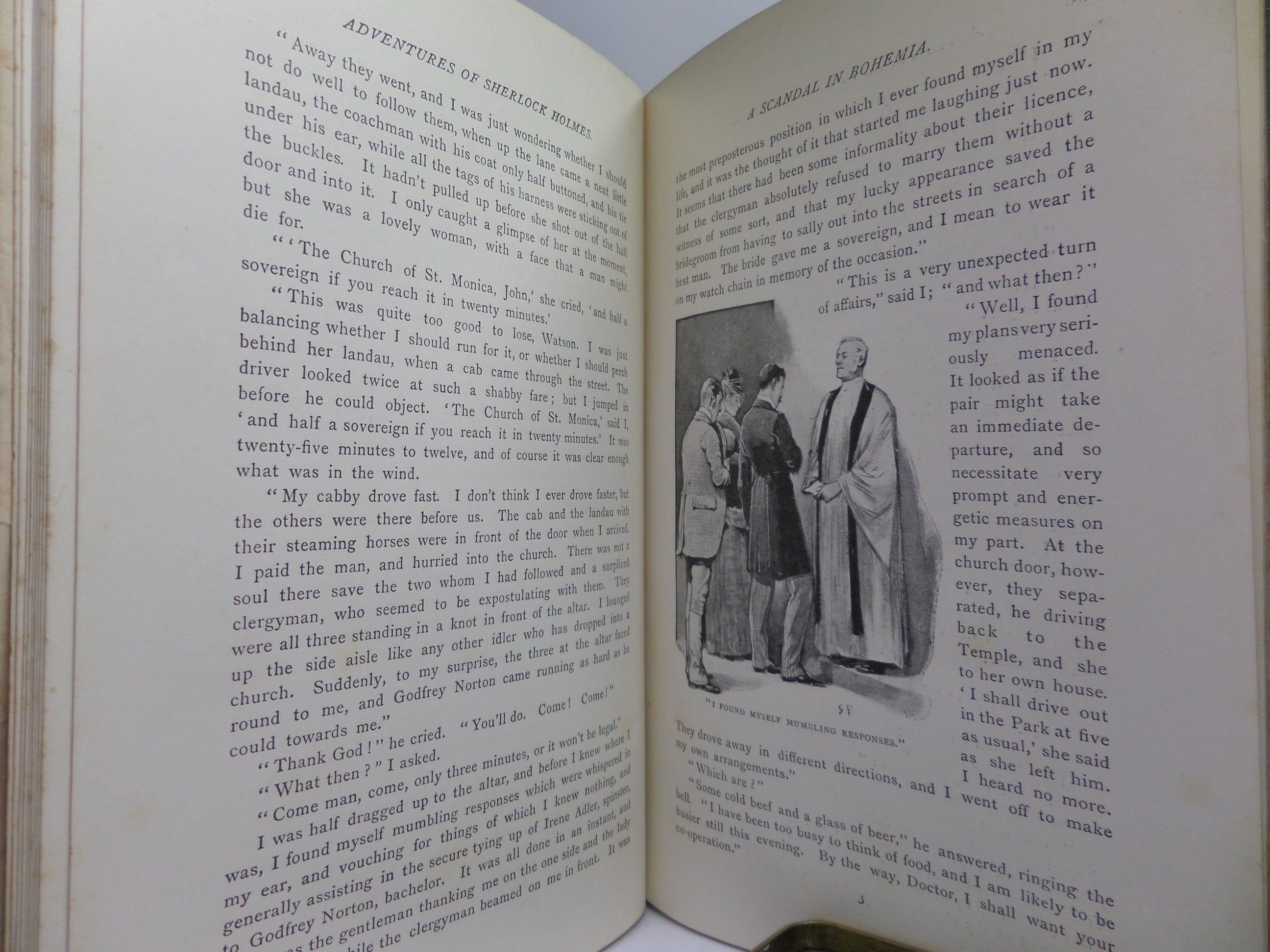 THE ADVENTURES OF SHERLOCK HOLMES BY ARTHUR CONAN DOYLE 1892 FIRST EDITION, FIRST ISSUE